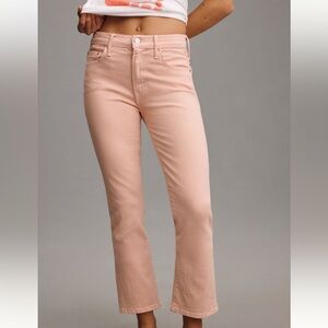 Mother Insider Hover Crop Flare Jean